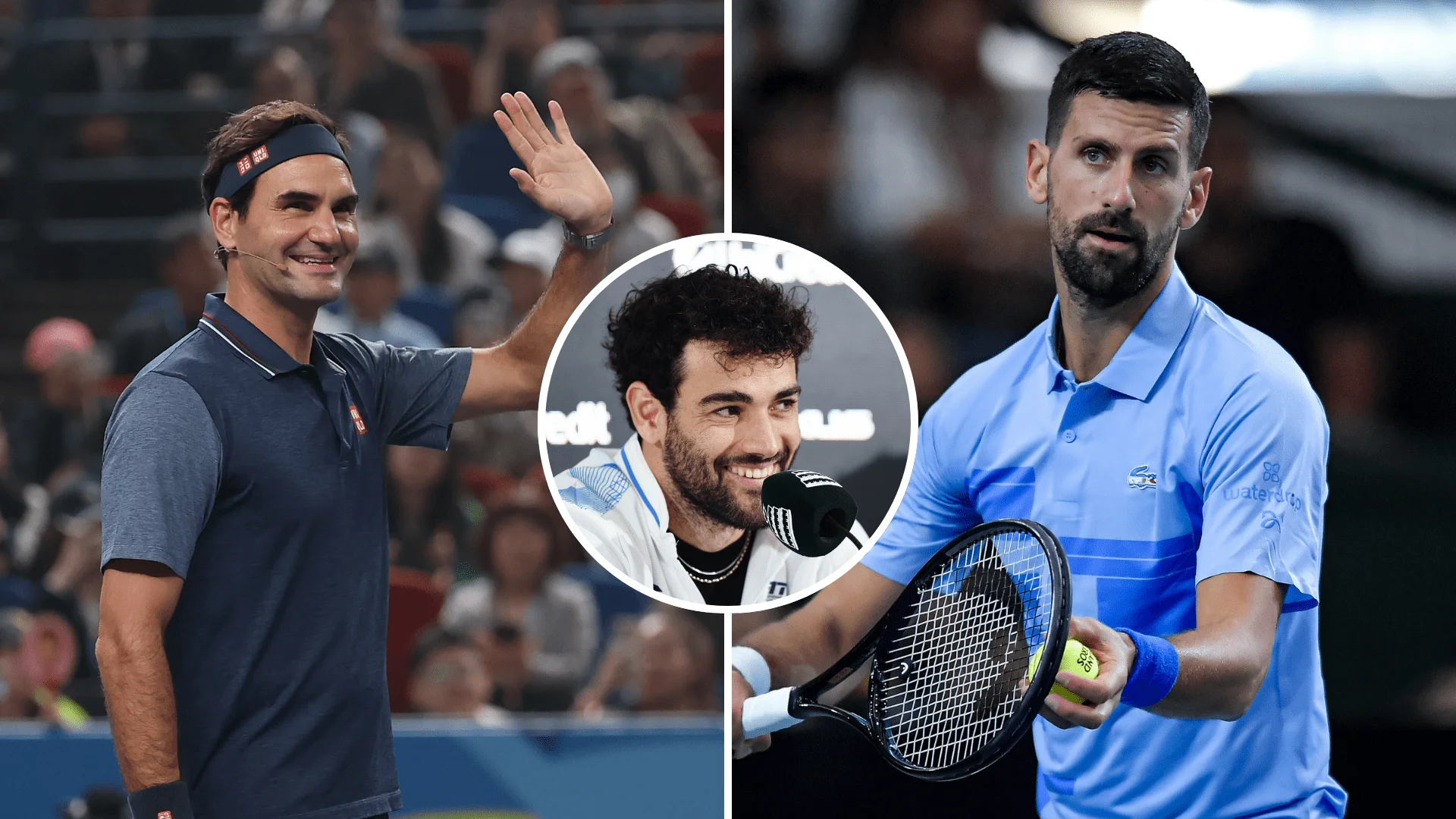 Matteo Berrettini Reveals Who He Preferred Out of Novak Djokovic and Roger Federer Growing Up