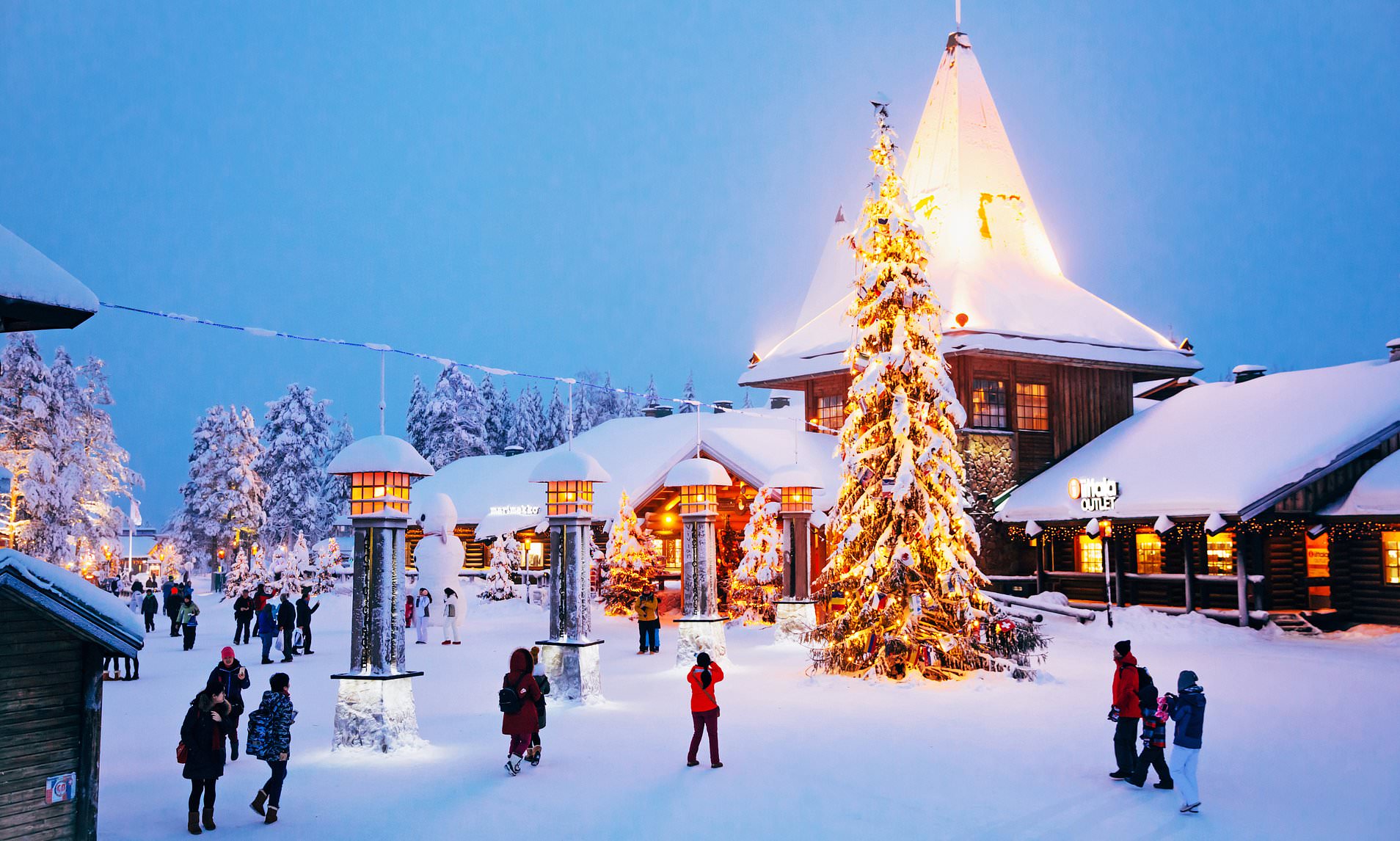 Dreaming of a White Christmas? Travel to the Magical Santa Claus Village in Finland